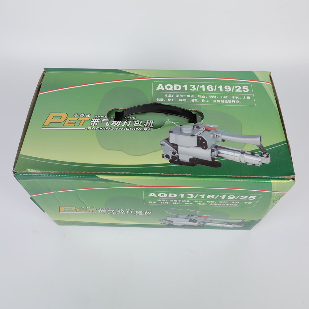 Prenosný poloautomatický pneumatický PP PET páskovač